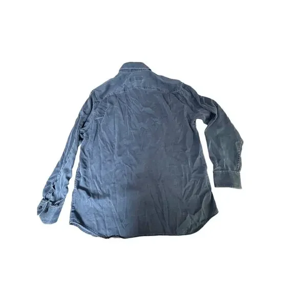 Tommy Bahama Men'S Silk+ Wool Button down Shirt XL Quiet Luxury Corpcore - Picture 4 of 5